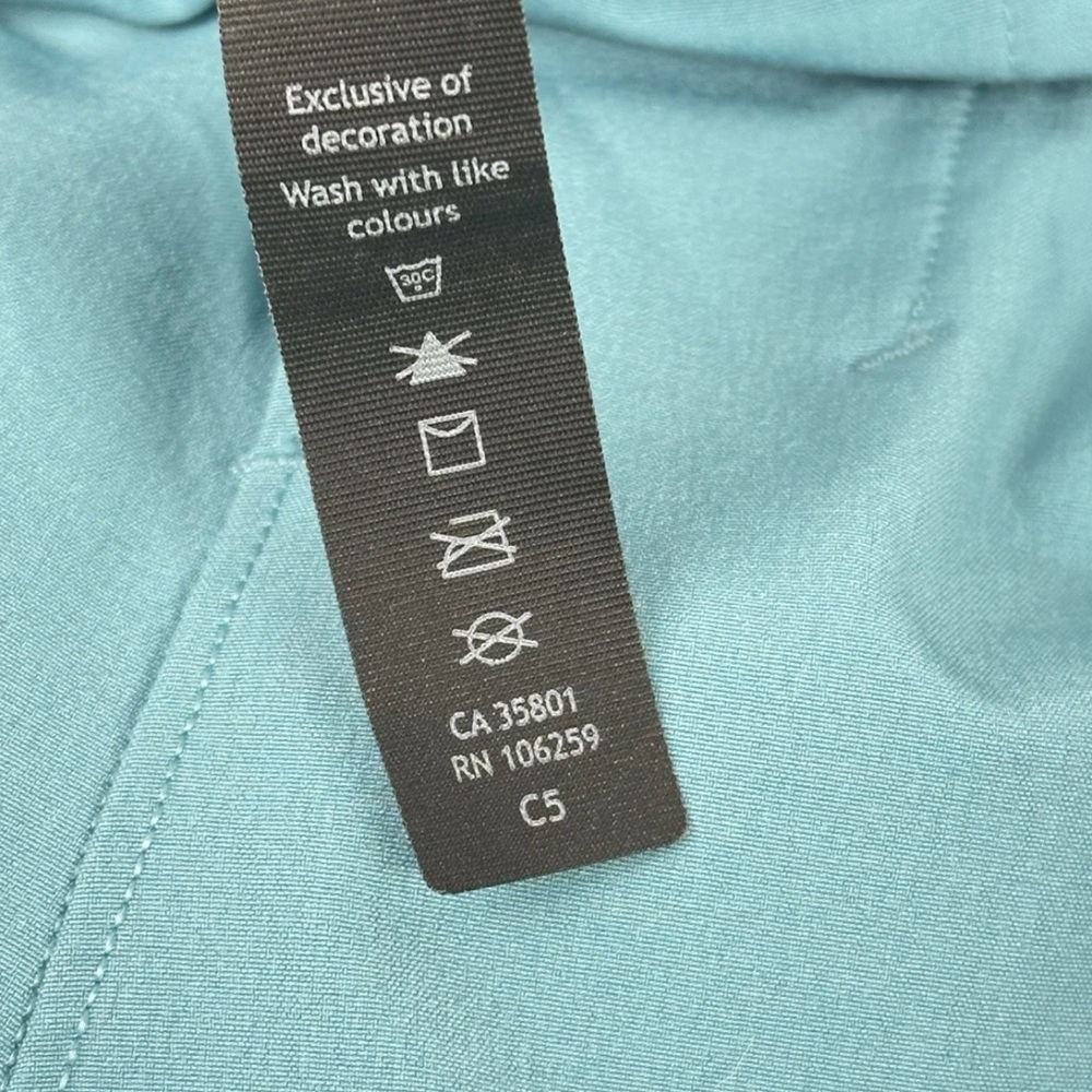 Lululemon Channel Cross Short  5" Swim Trunks Men’s Sz L Drawstring Sky Blue - Picture 5 of 10